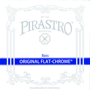 베이스 Pirastro Original Flat-Chrome 세트