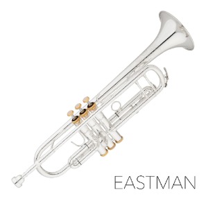 이스트만 트럼펫 ETR520GS(실버+골드 Bb)