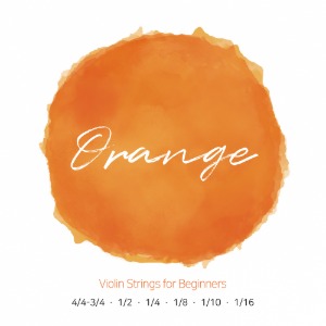 바이올린 Orange 오렌지 스트링 세트